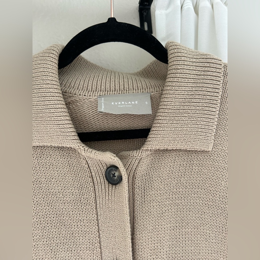 Everlane Chore Sweater Button Down - image 3
